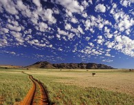 Espectacular paisaje namibio