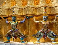 Guardianes del Templo, Bangkok