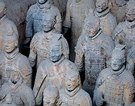 Guerreros en fila, Xian