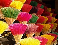 Incienso de colores