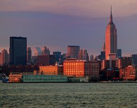 Manhattan al atardecer