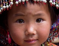 Niña en Yunnan