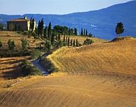 Paisaje de la Toscana 