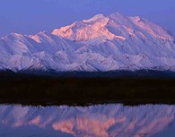 Reflejo en el agua, Alaska