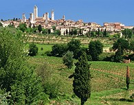 San Gimignano, Toscana 