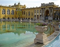Vista lateral Szechenyi Bath,Budapest