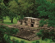 Vista de Ruinas de Copan