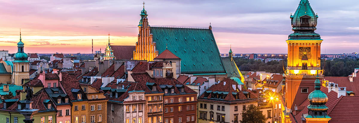 Old Town in Warsaw, Poland