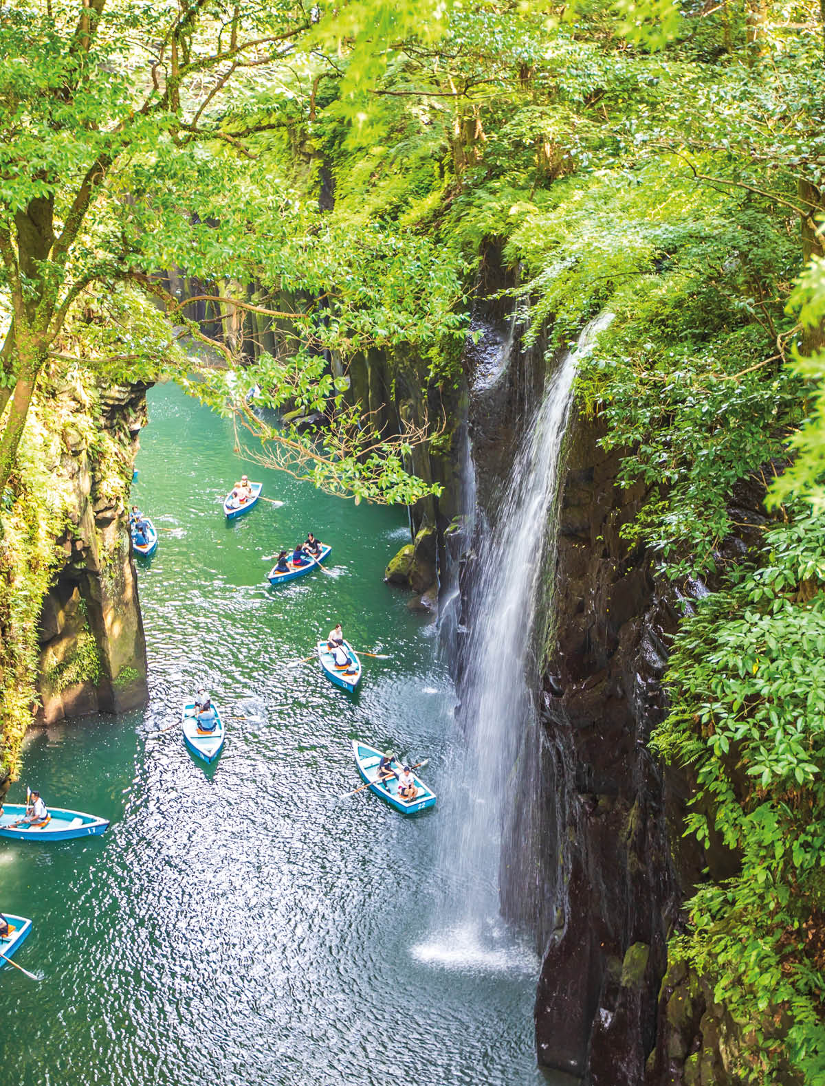 Scenery of Takachiho Gorge, Miyazaki Prefecture