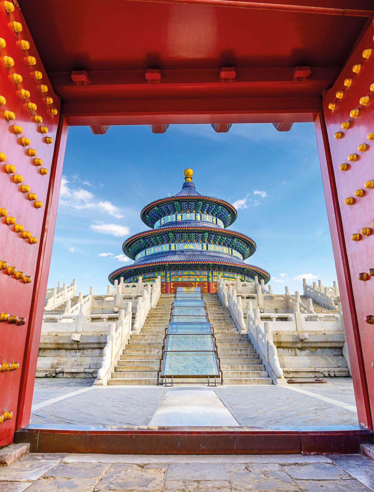 Beijing, China at the Temple of Heaven.