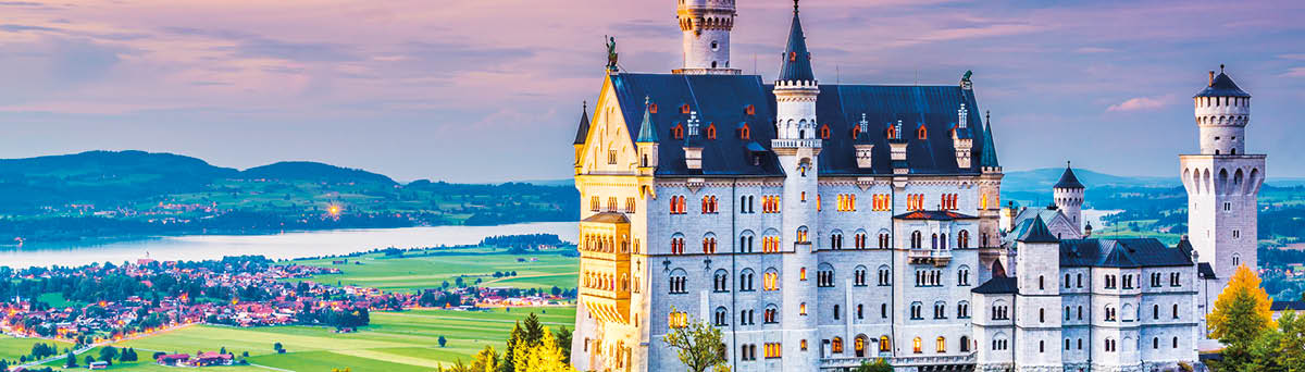 Neuschwanstein Castle in Germany 