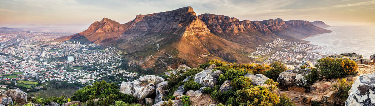 Table mountain sunset