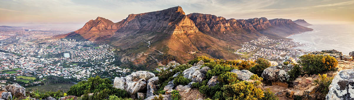 Table mountain sunset