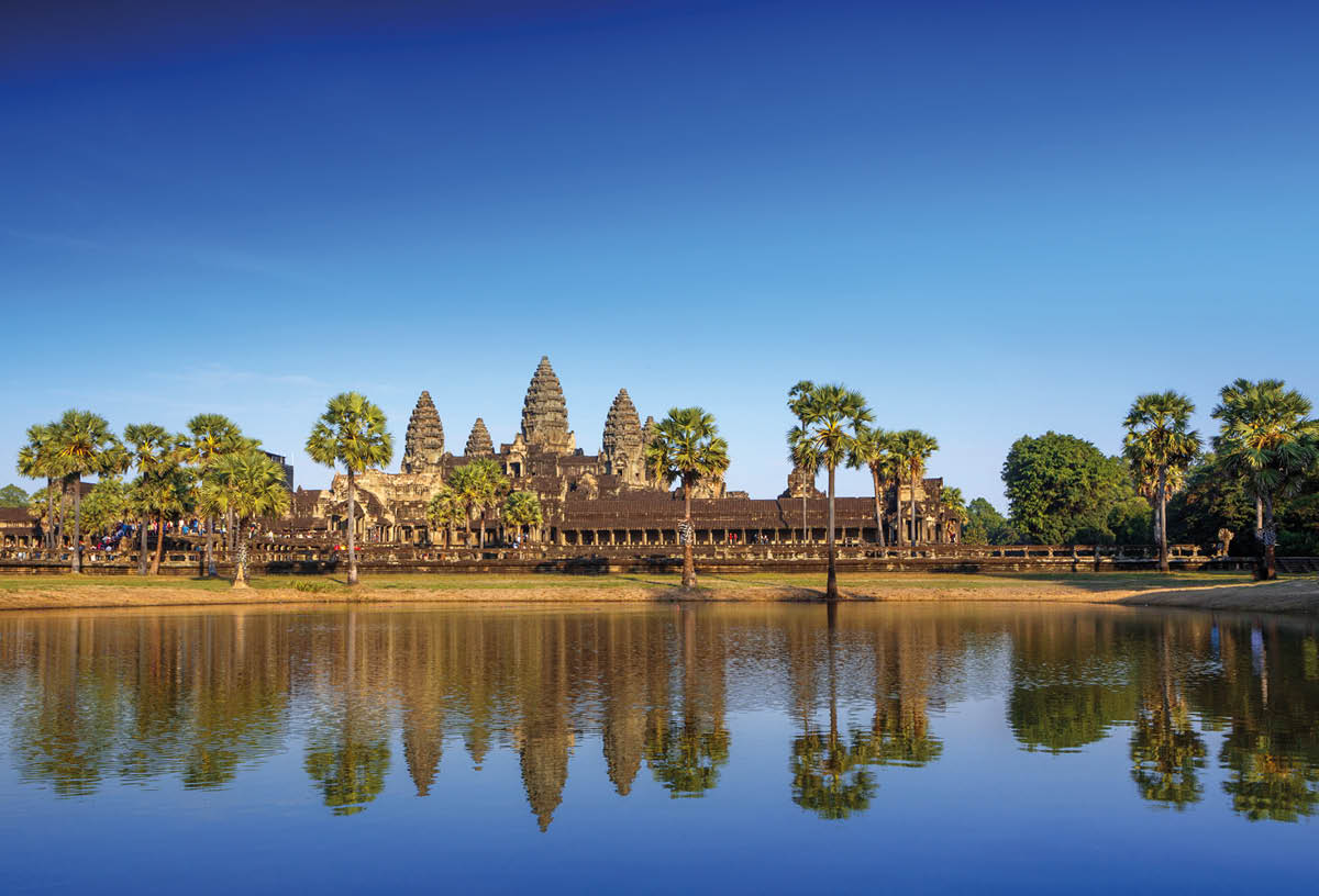 Angkor Wat, Angkor Thom, Siem Reap, Cambodia were inscribed on the UNESCO World Heritage List in 1992 