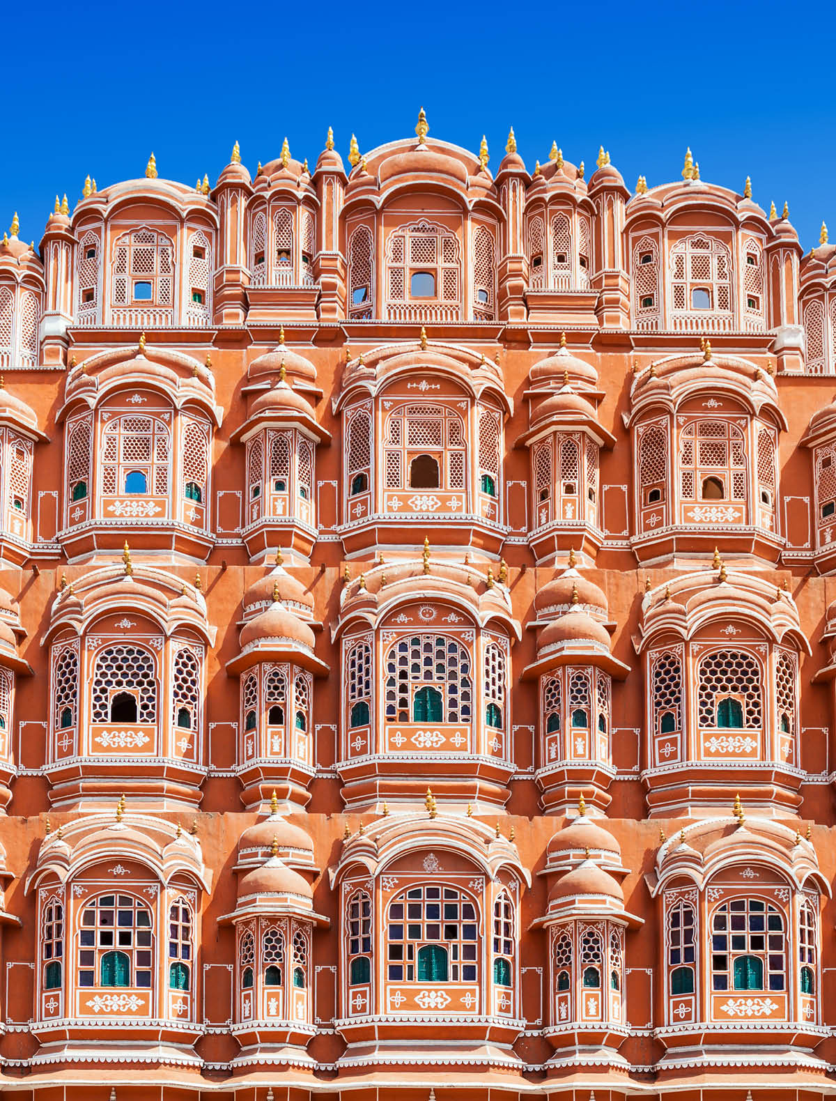 Hawa Mahal palace (Palace of the Winds), Jaipur, Rajasthan