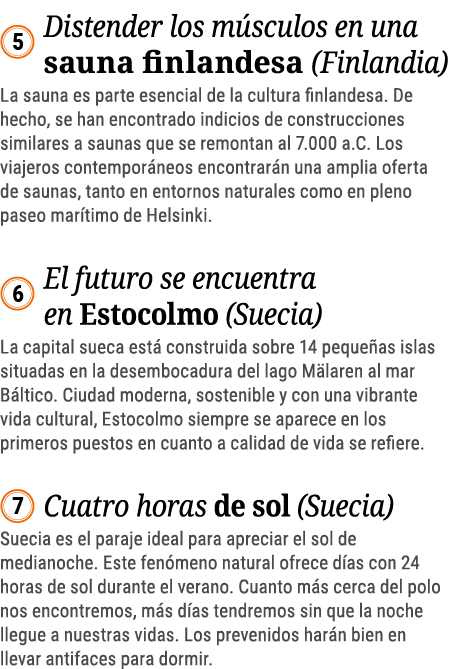   Distender los músculos en una sauna finlandesa (Finlandia) La sauna es parte esencial de la cultura finlandesa  De    