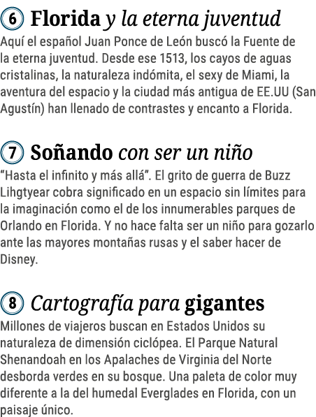  Florida y la eterna juventud Aquí el español Juan Ponce de León buscó la Fuente de la eterna juventud  Desde ese 151   